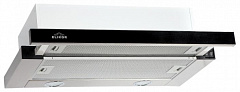 ELIKOR Интегра GLASS 45Н-400-В2Д нерж/стекло черное