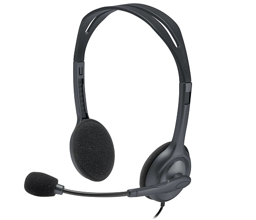                                                                   LOGITECH H111 серый