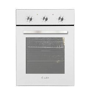 LEX EDM 4570 WH стекло белое/нержавеющая сталь